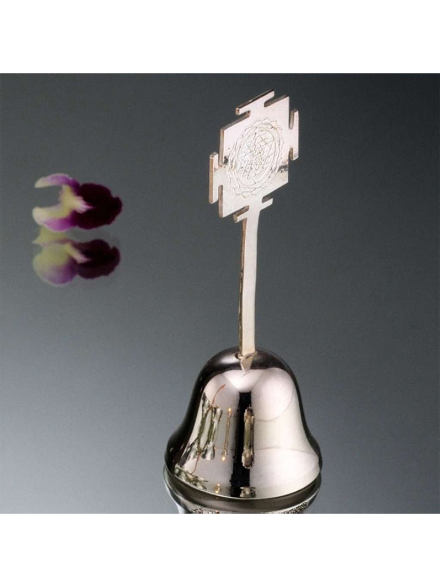 Episode Silver Plated Bell Shree Yantra
