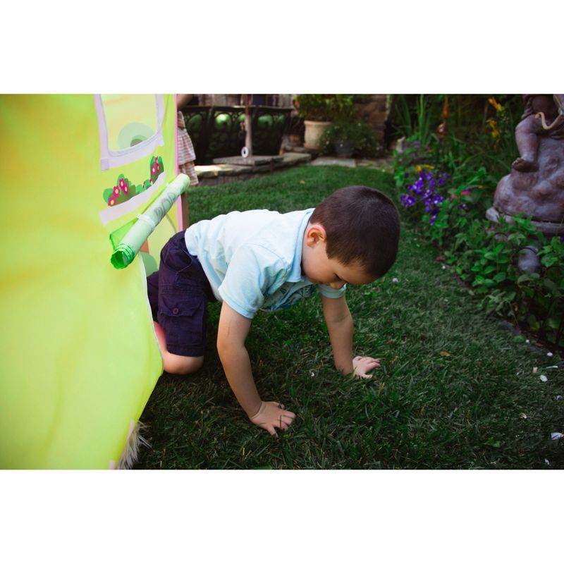 Magic Cabin - Outdoor Tent with Lights for Kids, Blue