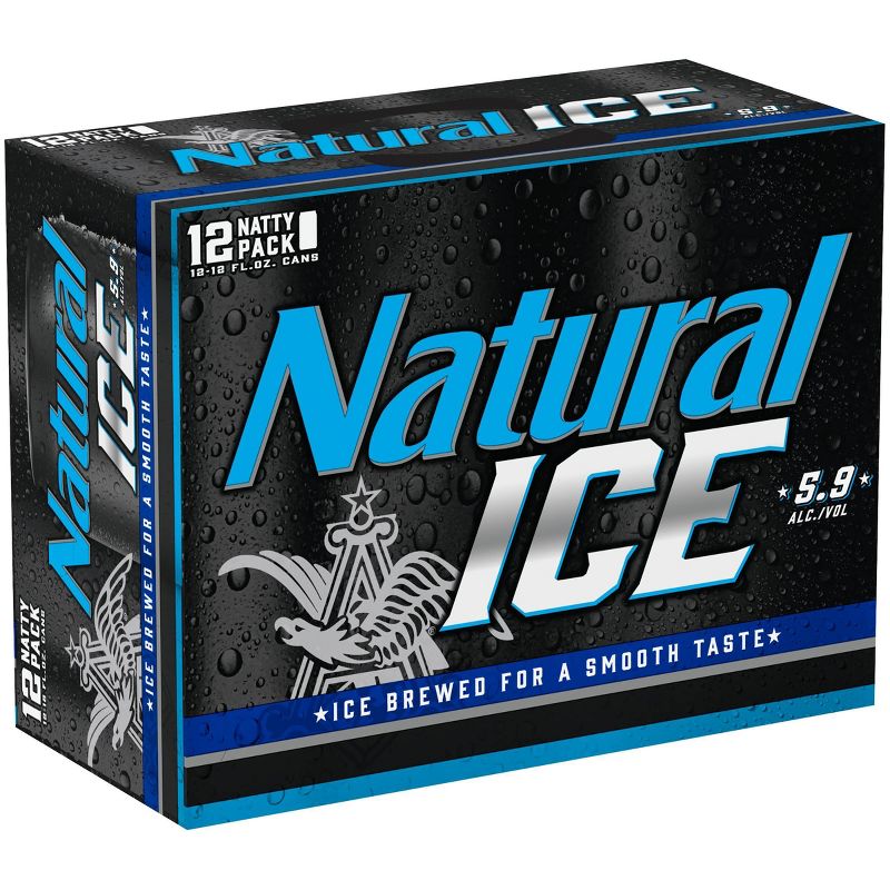 Natural Ice Beer - 12pk/12 fl oz Cans