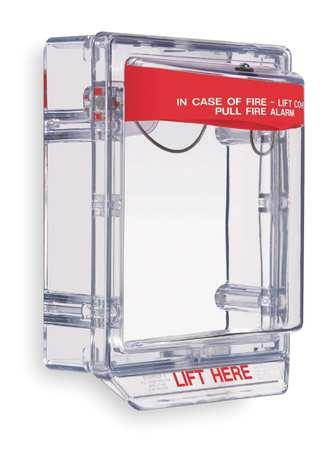 SAFETY TECHNOLOGY INTERNATIONAL STI1130 Pull Station Protective Cover W/ Alarm