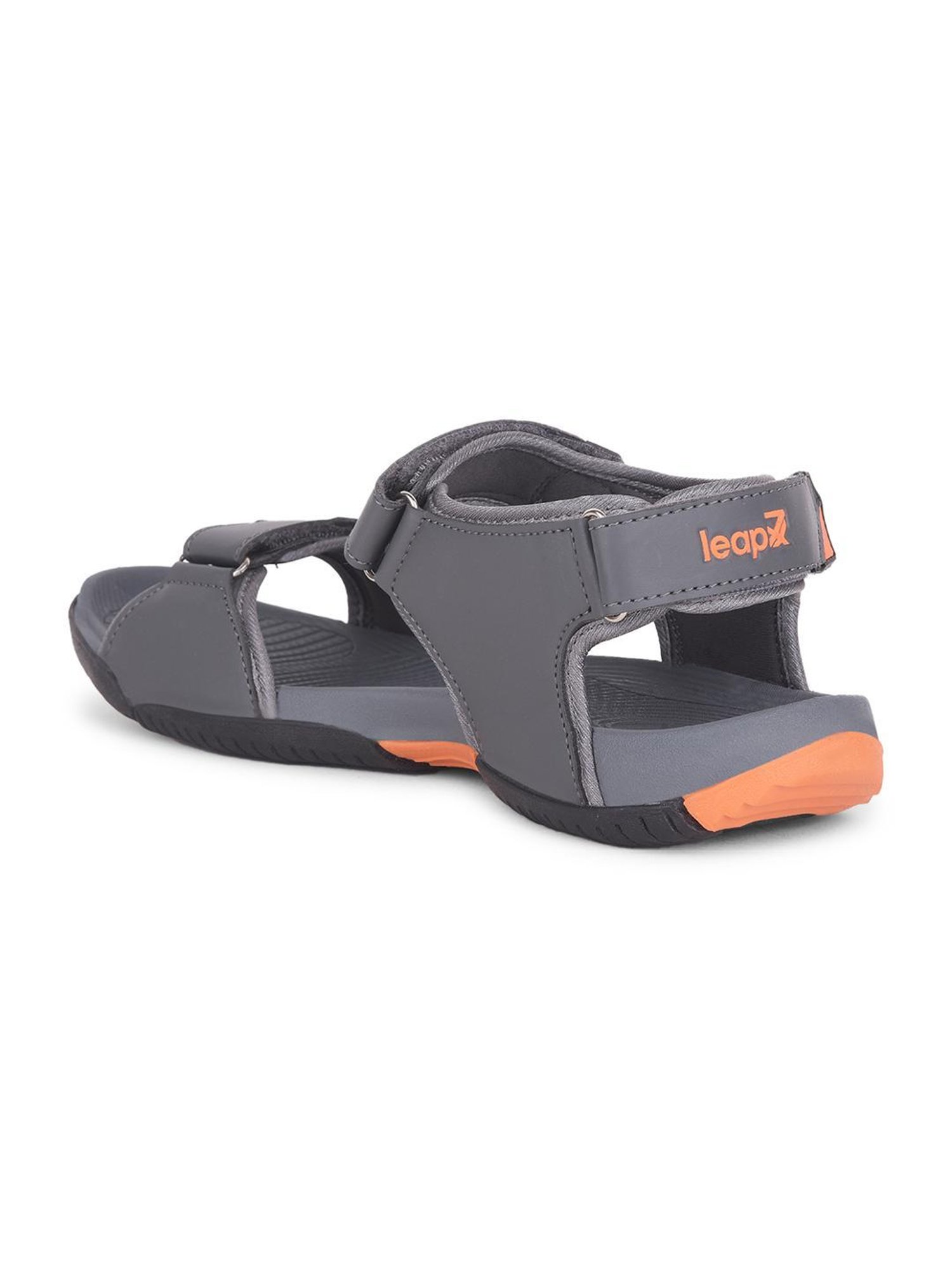 Leap7X by Liberty Men's Grey Floater Sandals