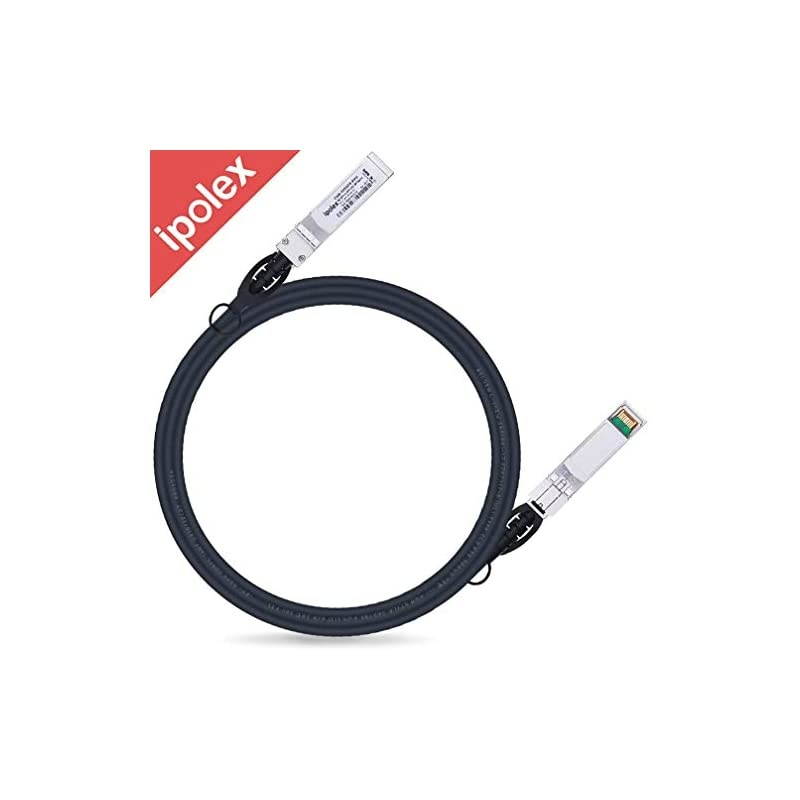 SFP+ Twinax Cable Direct Attach CopperDAC Passive Cable 2Meter for Cisco SFPHBCU2M Ubiquiti DLink Supermicro Netgear Mikrotik ZTE