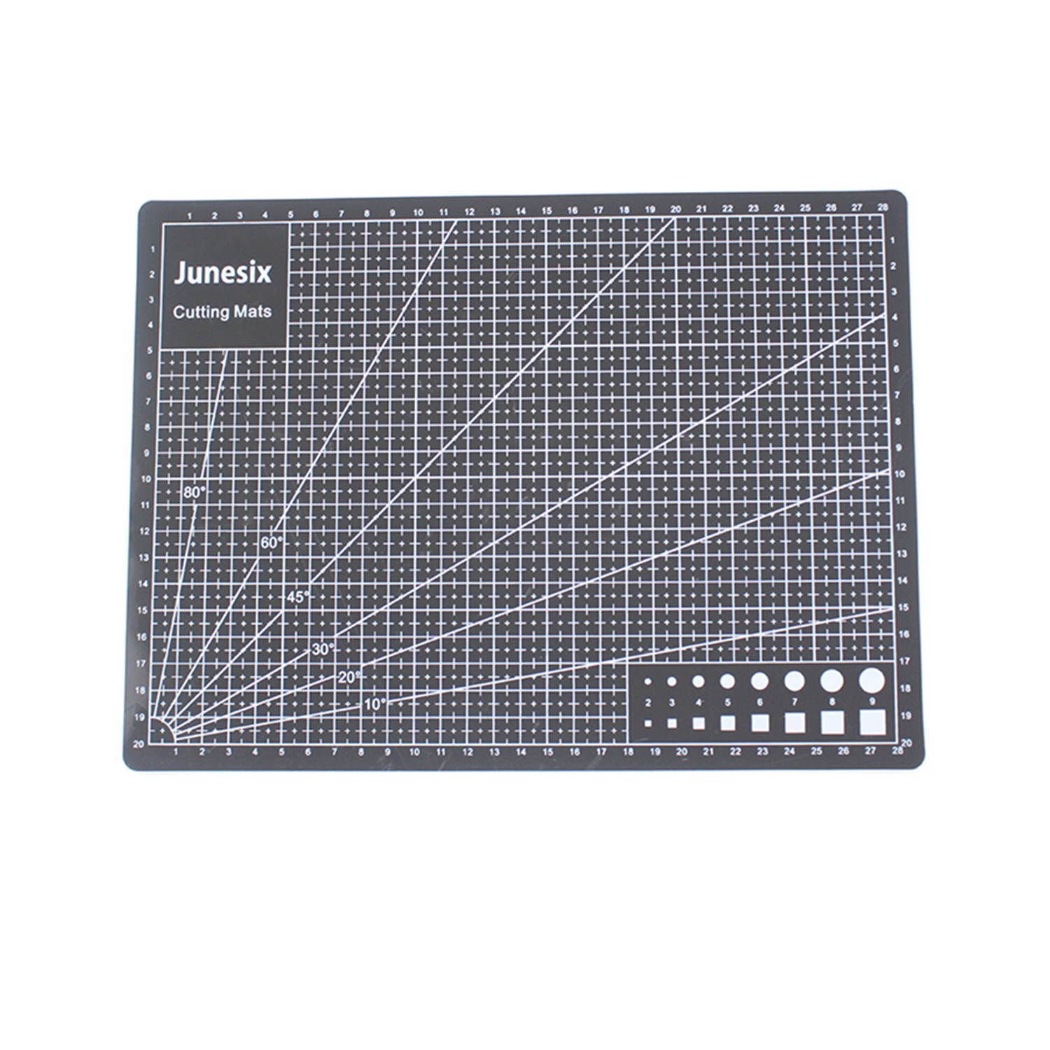 30 * 22cm Self Healing Cutting Mat Double-sided A4 Non-slip PVC Cutting Mat Board with Grid Lines Angles Design Art Supply for Scrapbooking Arts & Crafts Projects