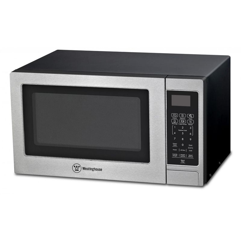 BLACK+DECKER 1.3 cu ft 1000 Watt Microwave Oven Black Stainless Steel