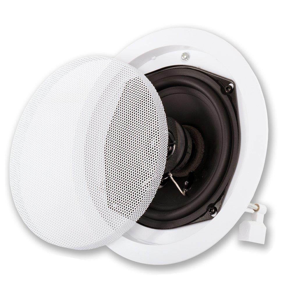 Acoustic Audio HT-55 In Wall In Ceiling 1000 Watt Home Theater 5 Speaker System