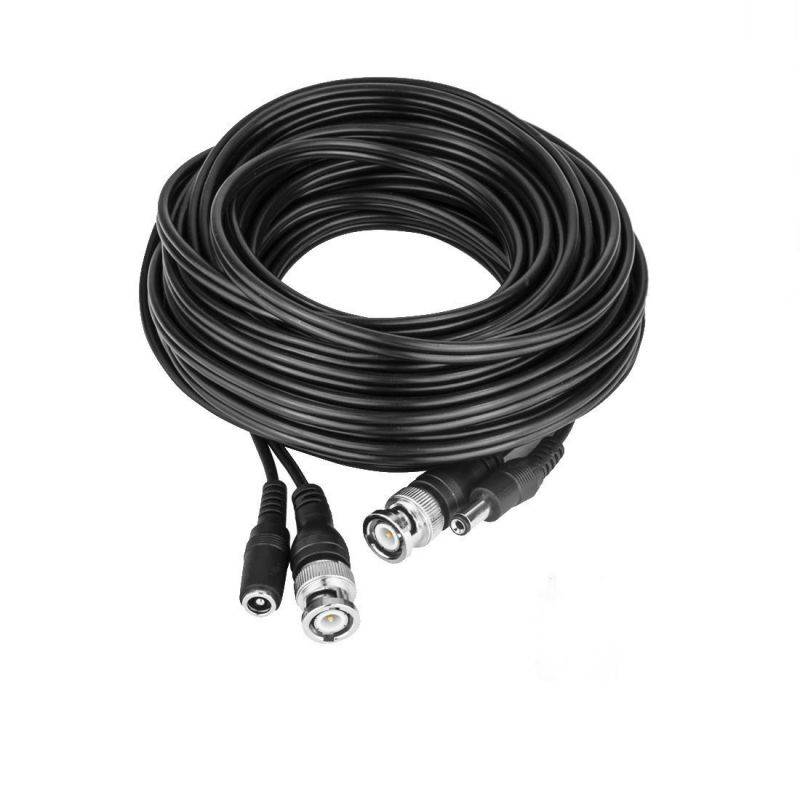 Five Star Cable UL Listed 25 feet Professional Grade RG59 siamese CCTV combo cable UL Listed ISO 9000 Certified