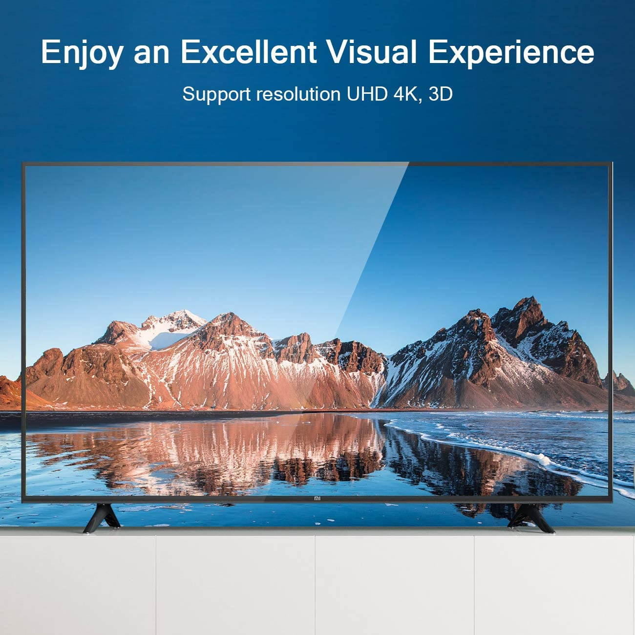 Micro HDMI to HDMI Cable 6FT, QGeeM High Speed 4K 60Hz Male to Male HDR HDMI 2.0 Adapter, Compatible with GoPro Hero 7/6 / 5, GoPro Hero 2018, Sony A6600 / A6400 Nikon Z50, Canon EOS M50Leica CL