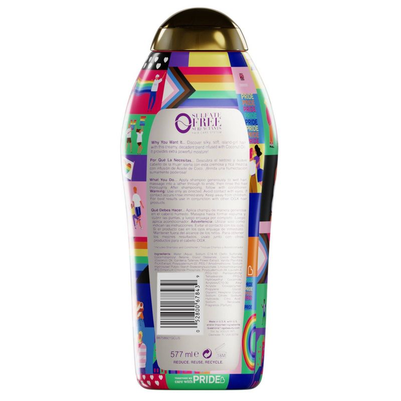 OGX Care with Pride Coconut Miracle Oil Shampoo - 19.5 fl oz