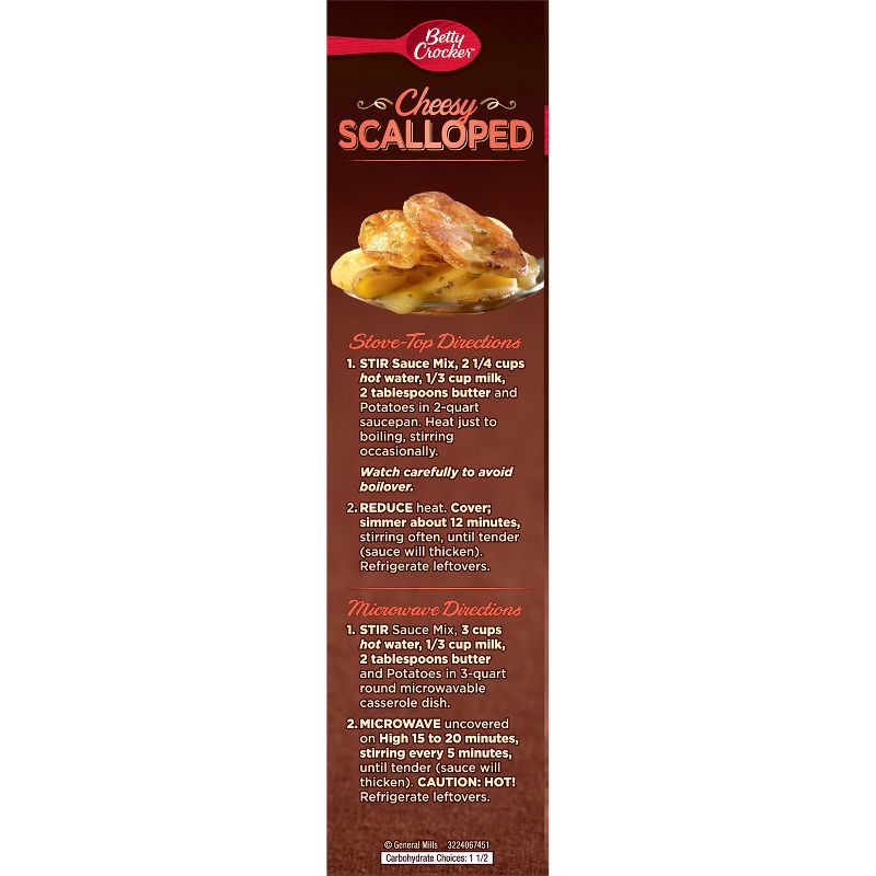 Betty Crocker Homestyle Cheesy Scalloped Potatoes 5oz