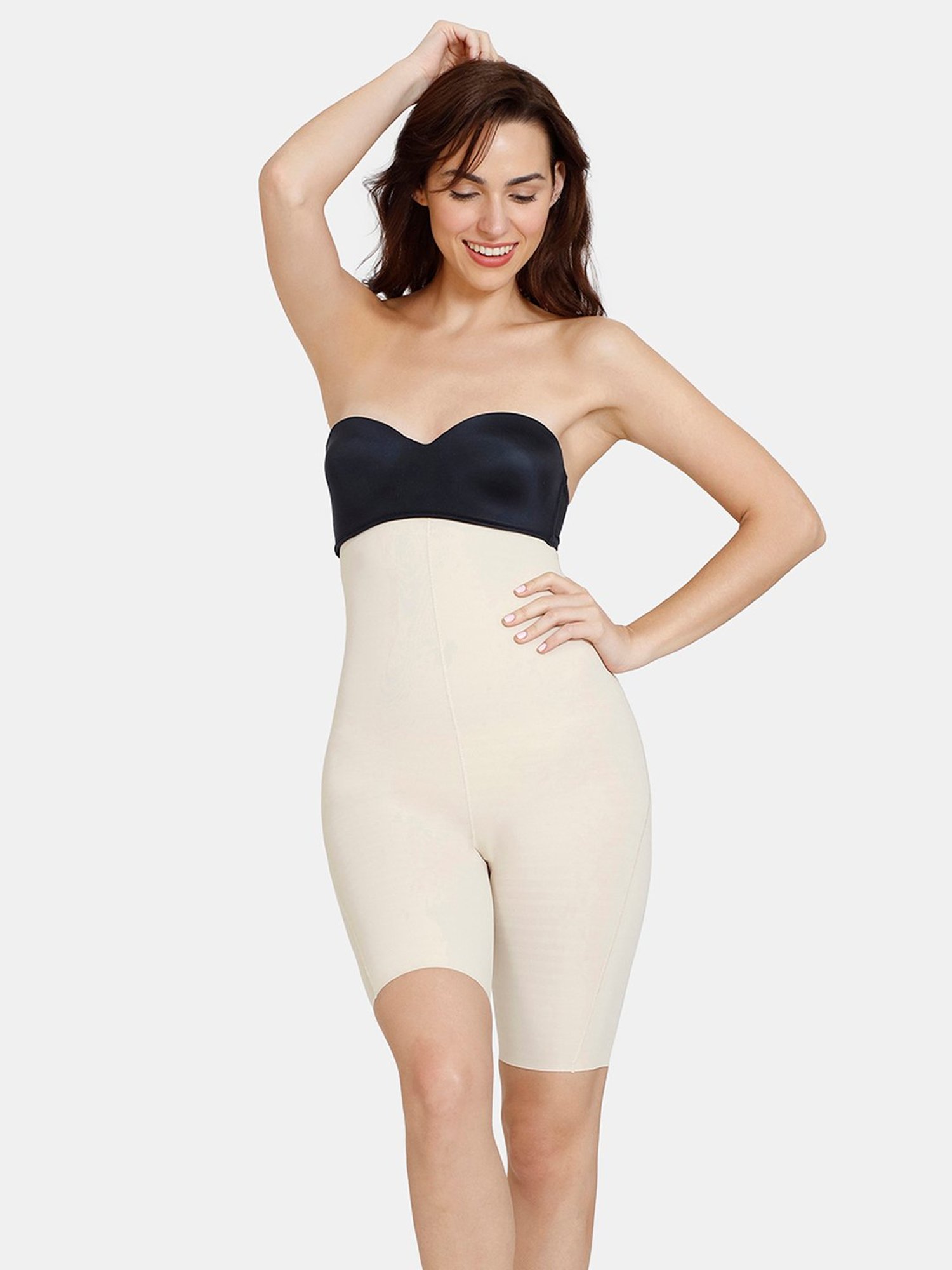 Zivame Beige Tummy & Thigh Shaper