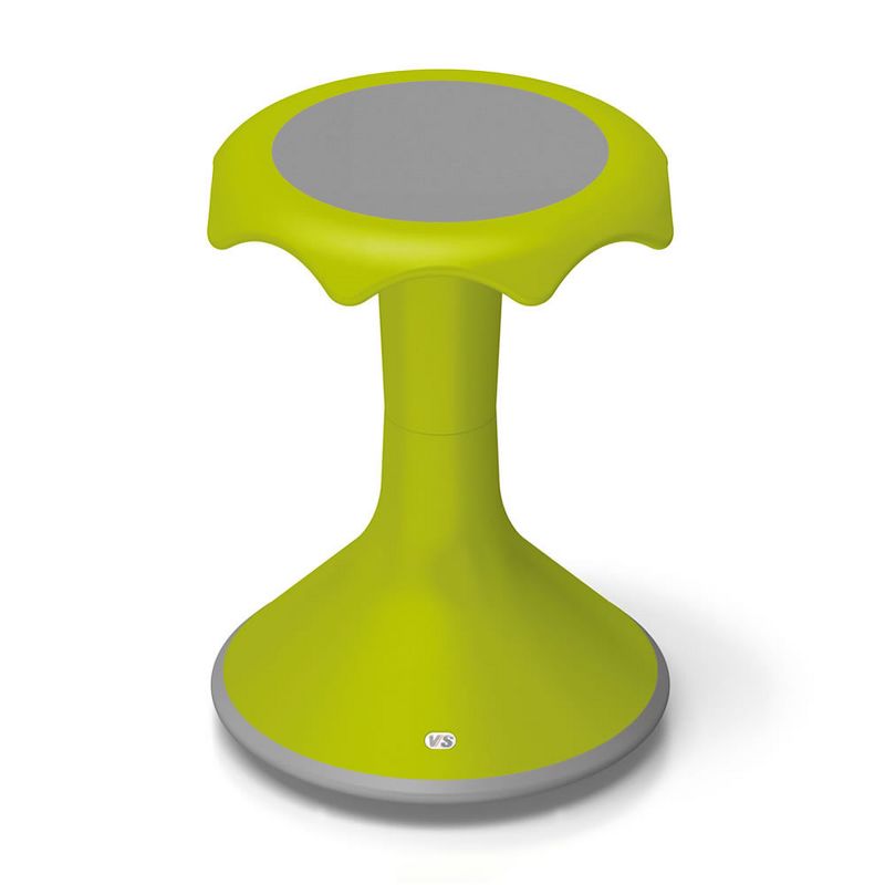 VS America Hokki Stool Flexible Ergonomic Seating - 18" Light Green