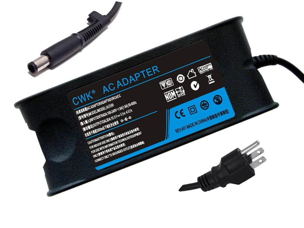 CWK&reg; Laptop Charger AC Adpater Power Supply Cord Plug for Dell Latitude E5430 E5520 E5530 E6400asb E6420 E6430 E6430u E6520 E6530; Precision M4600 M6600; Vostro 3460 3555 3560 1540 3750 Dell Xps14