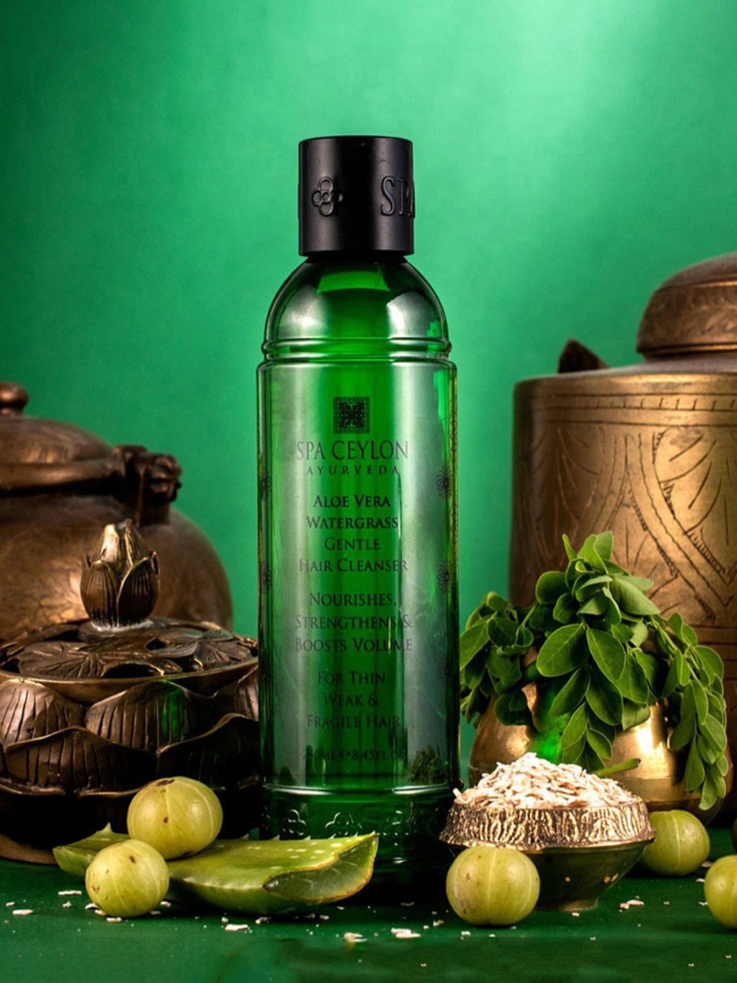 Spa Ceylon Aloe Vera Water Grass Gentle Hair Cleanser - 250 ml