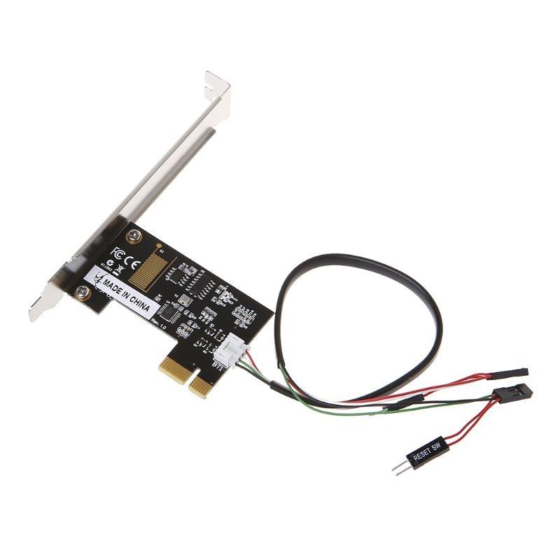 PCI-E Desktop PC Remote Controller 20m Wireless Restart Switch Turn On Off