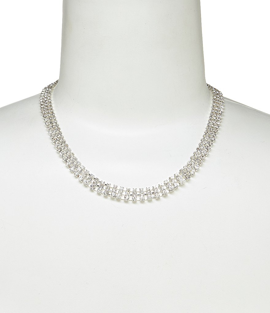 Cezanne Rhinestone Collar Necklace