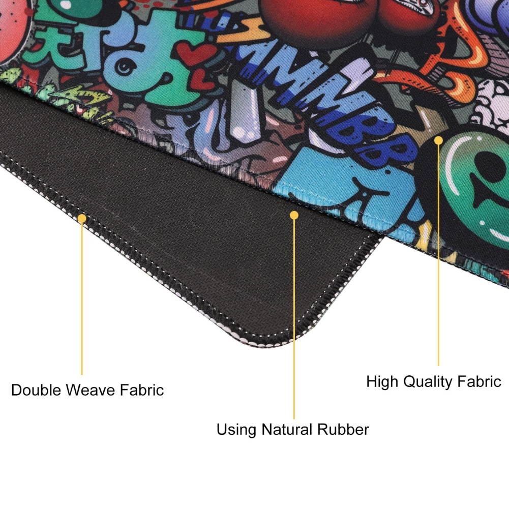 Gaming Mouse Pad Large Size 300*700MM Water-Resistant Extended Mouse Mat World Desk Mat Gaming Support for Computer, PC and Laptop