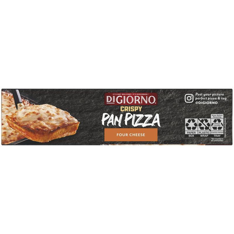 DiGiorno Crispy Pan Four Cheese Frozen Pizza - 26.6oz