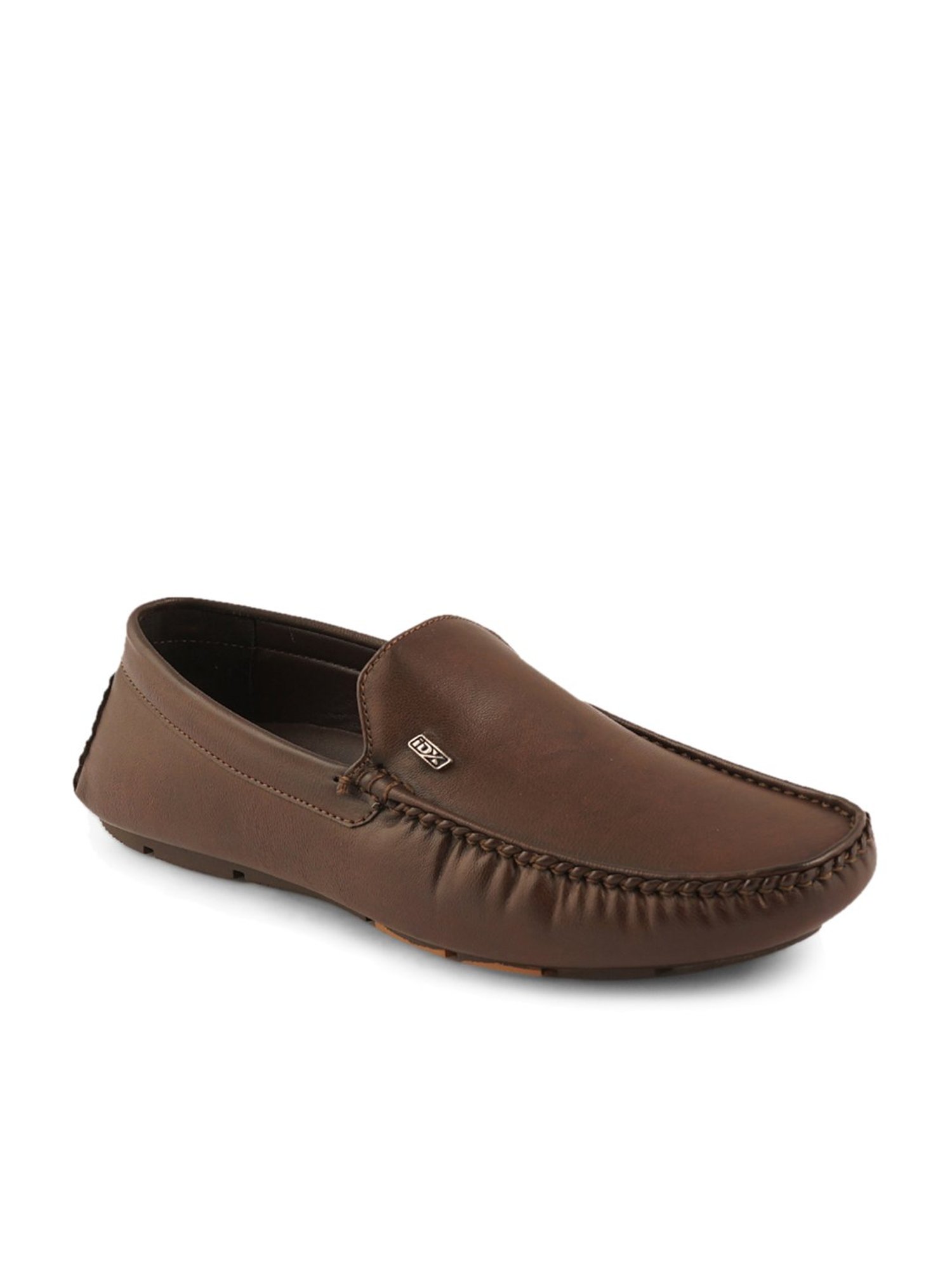 ID Men's Brown Casual Loafers