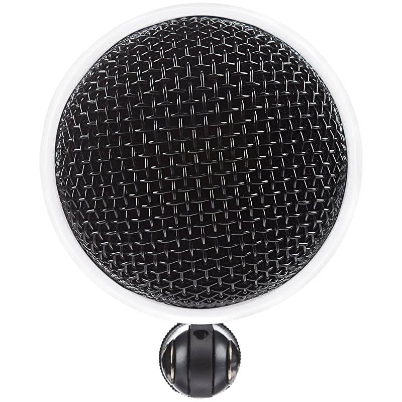 Desktop Mini Condenser Microphone With Tripod White