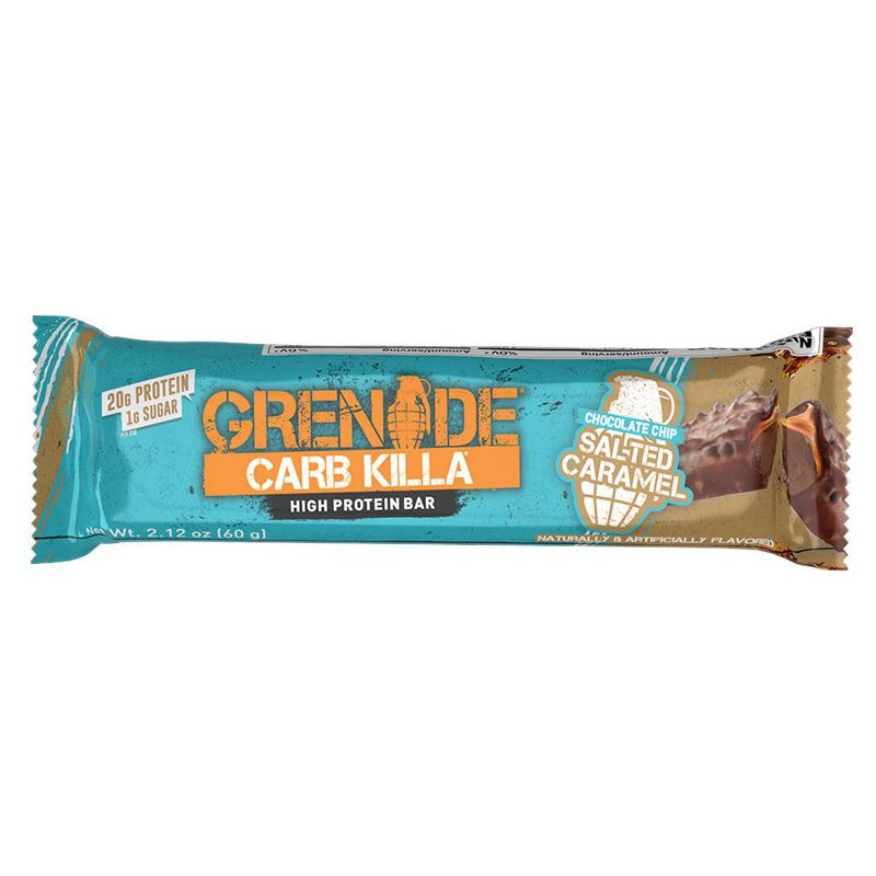 Grenade Carb Killa Salted Caramel Protein Candy Bar - 12pk
