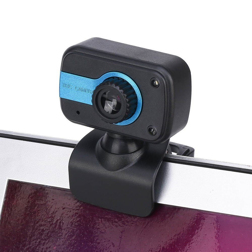 Webcam 1080P Computer Camera with Privacy Cover USB Connection Built-in Noise-reduction Microphone for Live Video
