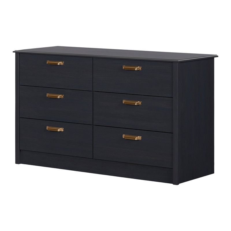 Admiral 6 Drawer Dresser Blueberry - South Shore