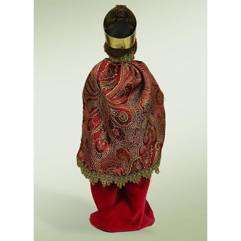 Byers Choice 13.5" Red Garbed Wise Man with Chest of Myrrh Christmas Caroler Figure