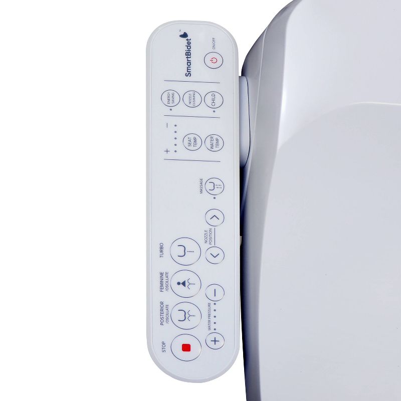 SB-100C Electric Bidet Toilet Seat for Elongated Toilets White - SmartBidet