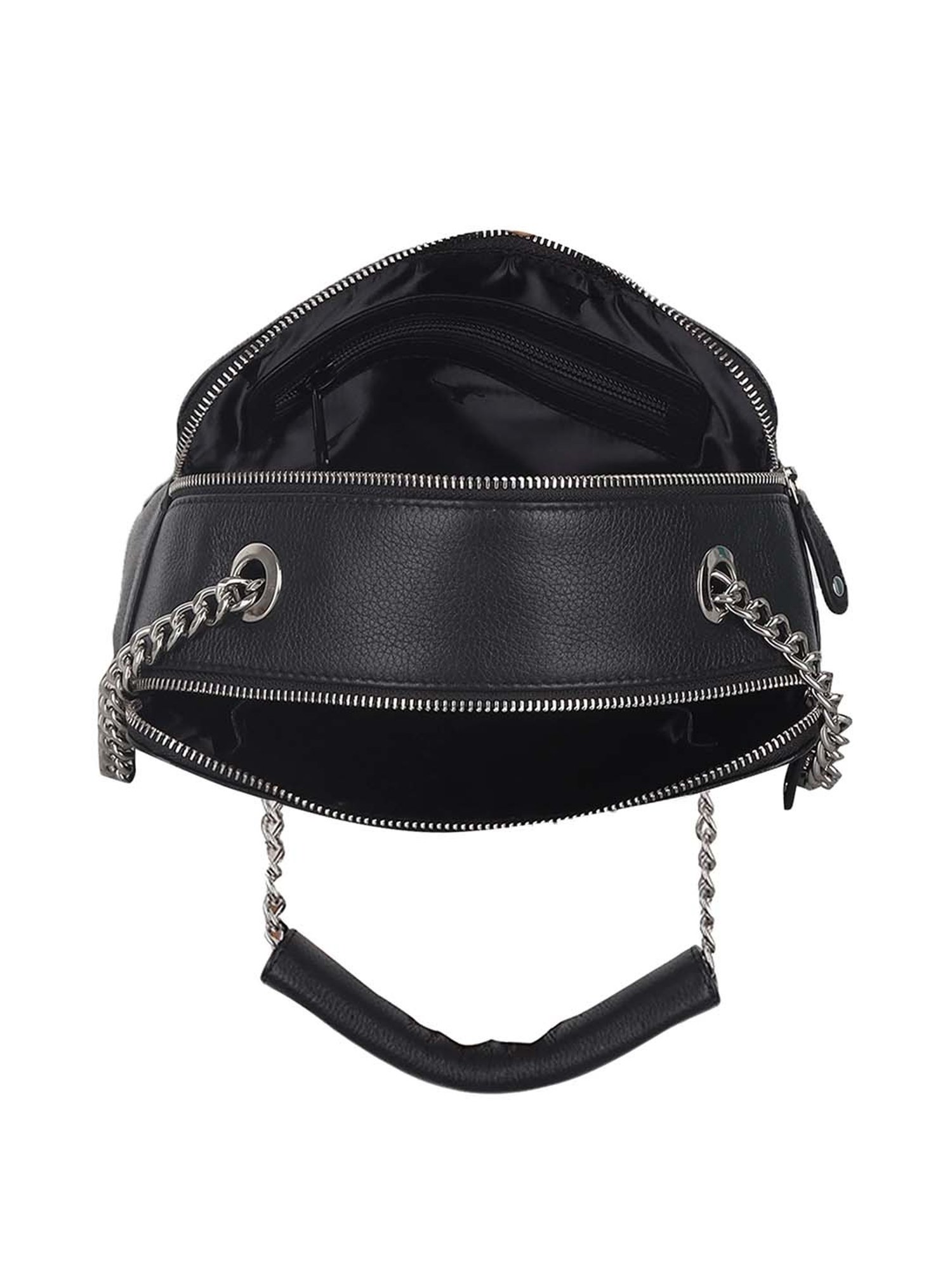 BULCHEE SS 23 Black Solid Small Sling Handbag