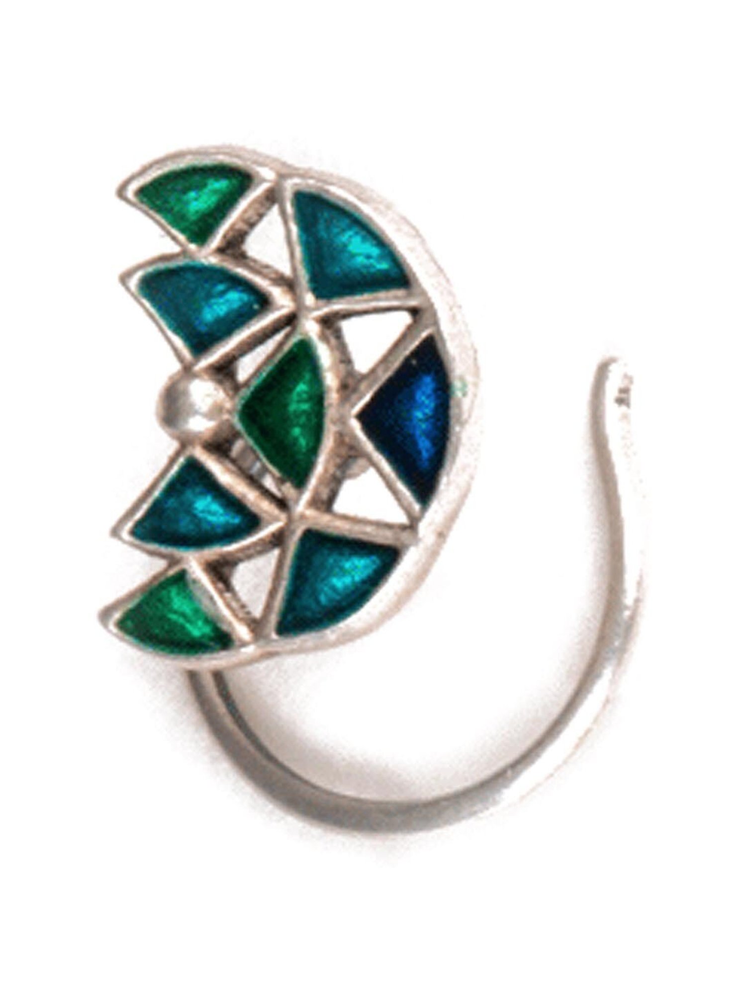 March by FableStreet 92.5 Sterling Silver Classic Nose Ring