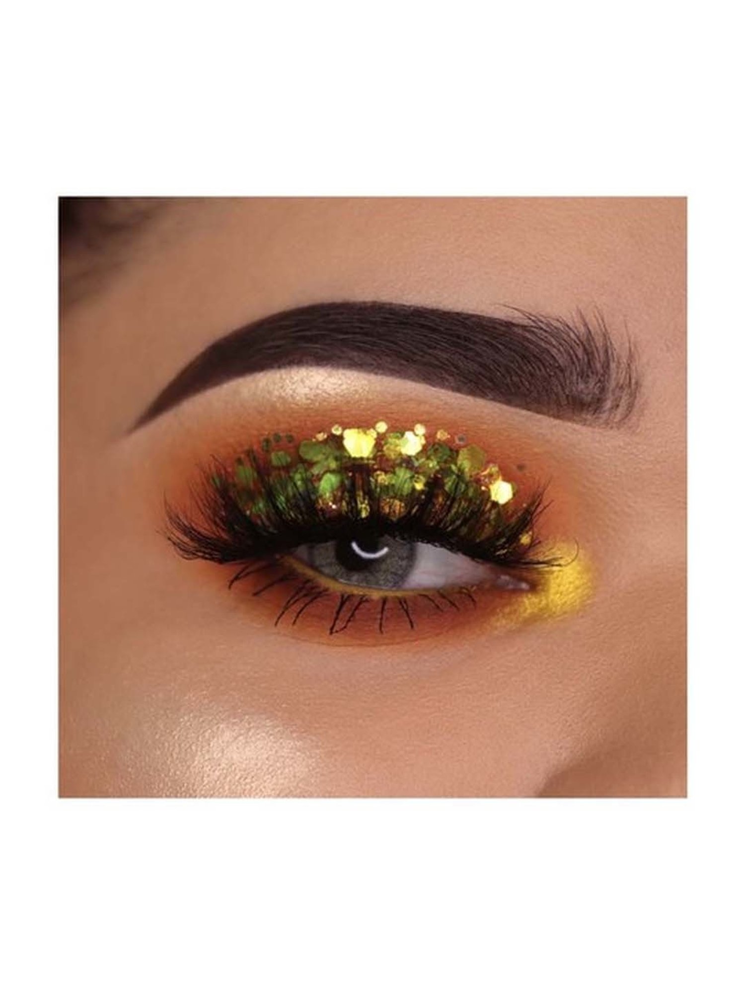 Kingdom Of Lashes Chunky Glitter Electric Yellow - 5 ml