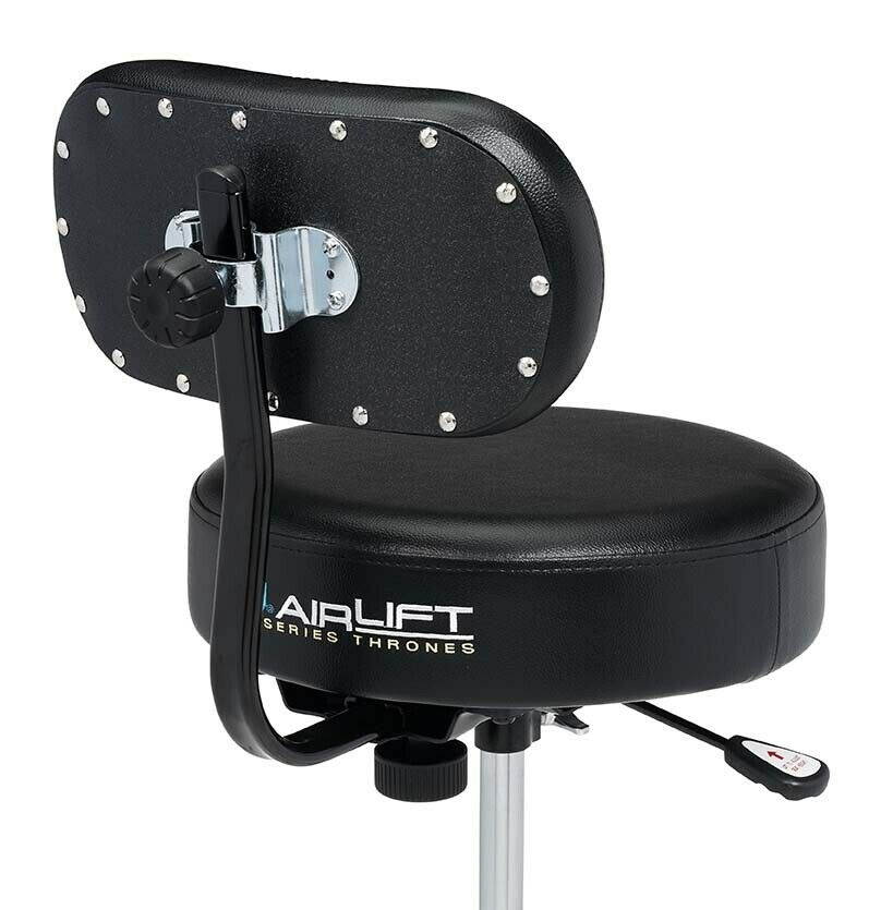 DW Heavy-Duty Air Lift Drum Throne Backrest