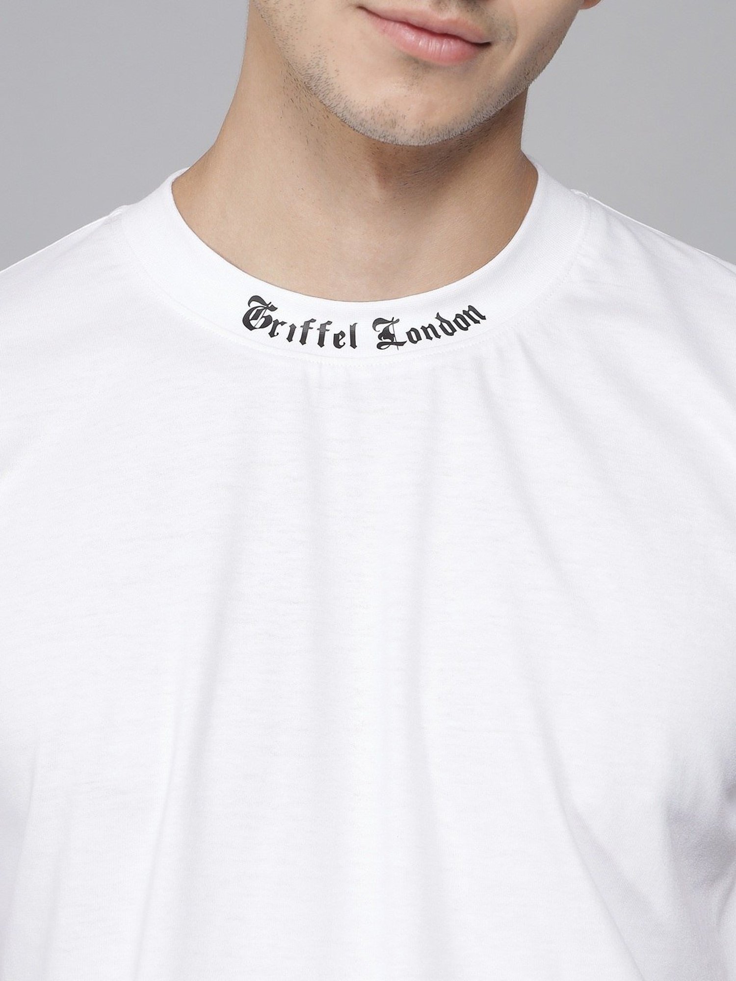 Griffel White Cotton Loose Fit Co-Ord Set