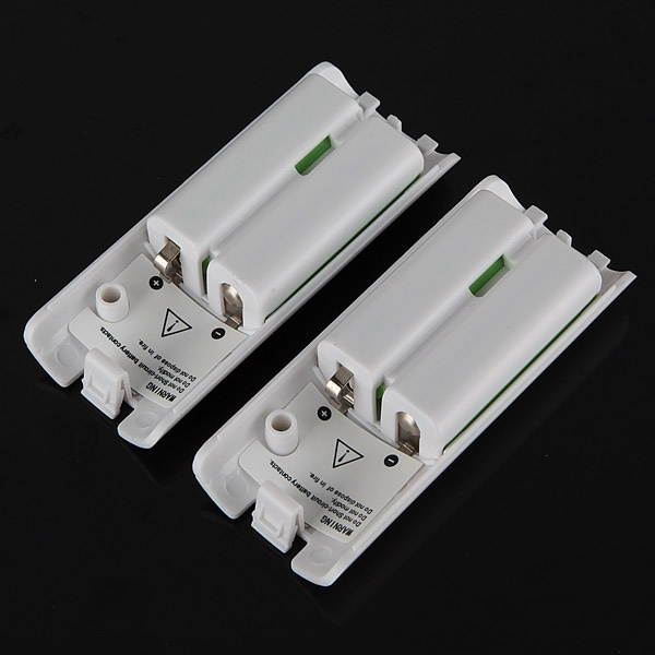 Charging Dock  2 PCS Rechargeable Battery Pack Bundle For Wii Remote