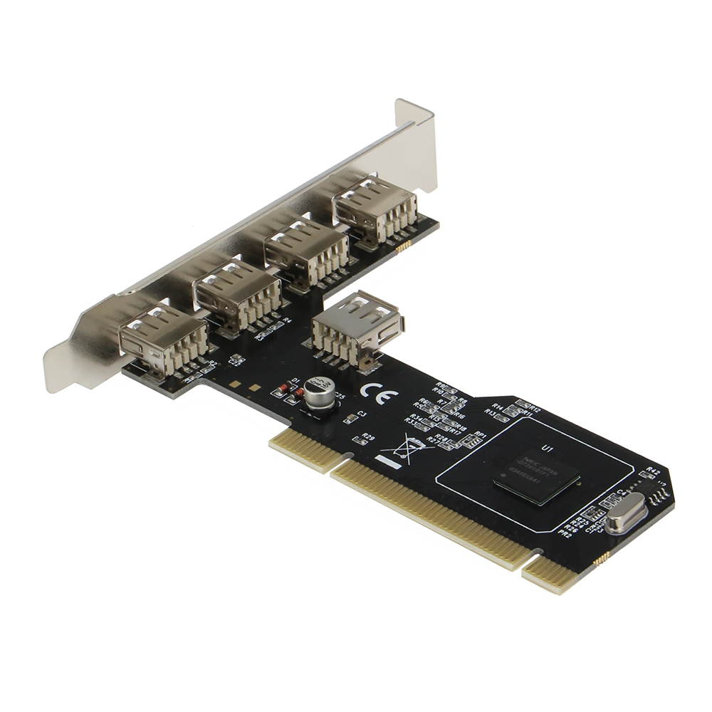 SEDNA - PCI USB 2.0 4+1 shared port controller card ( NEC chip set )