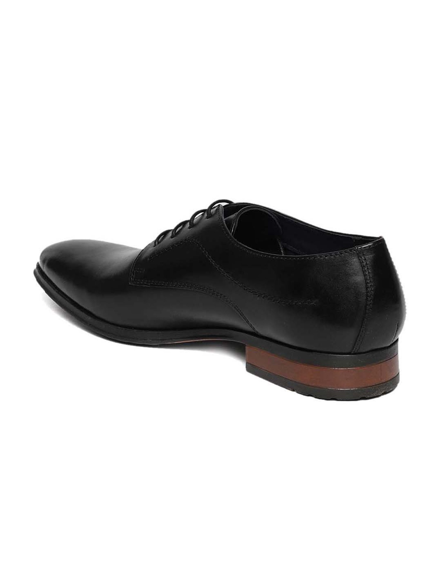 Gabicci Men's Black Derby Shoes