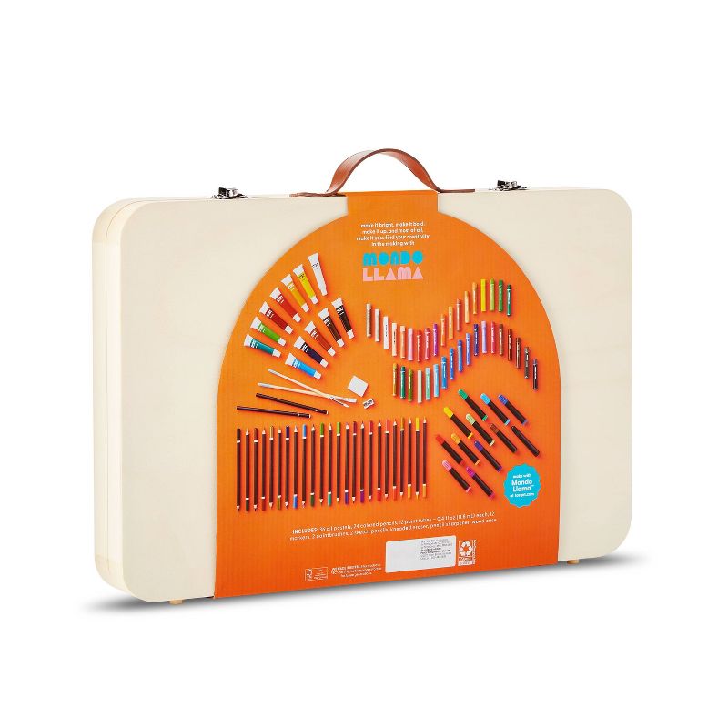 91pc Go Go Studio Mixed Media Art Set - Mondo Llama™