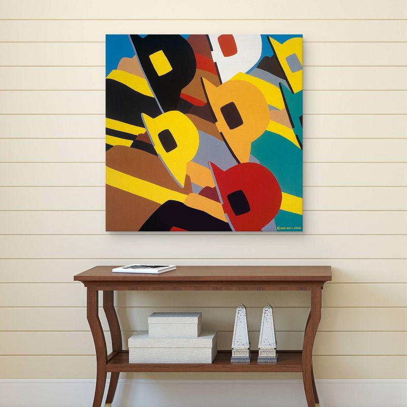 35" x 35" In Unity by Synthia Saint James Canvas Art Print - Masterpiece Art Gallery