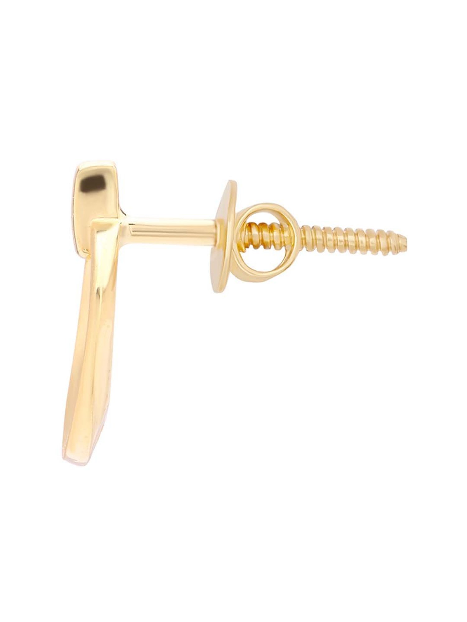 Waman Hari Pethe Jewellers 18k Gold & Diamond Earrings for Women