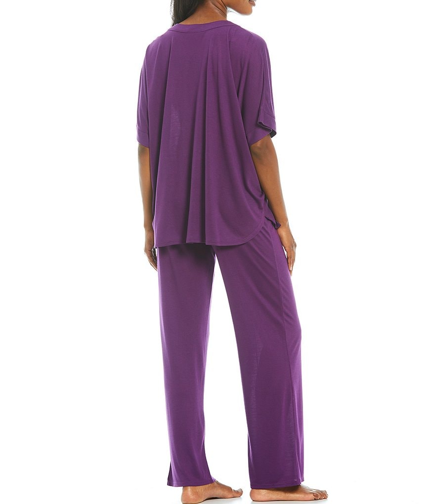 N by Natori Congo Jersey Coordinating Pajama Set