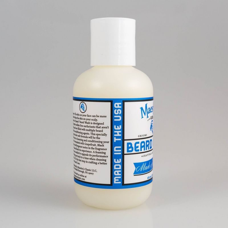 Maestro's Classic Mark of a Man Blend Beard Wash - 4 fl oz