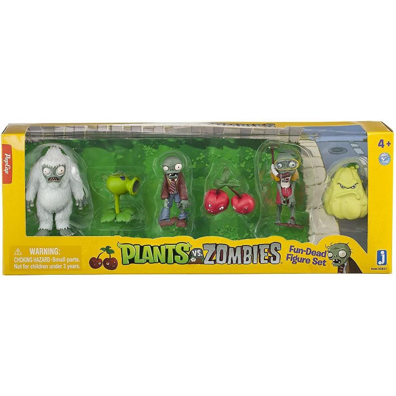 Zoofy International Plants Vs. Zombies 2" Figure 6 Pack