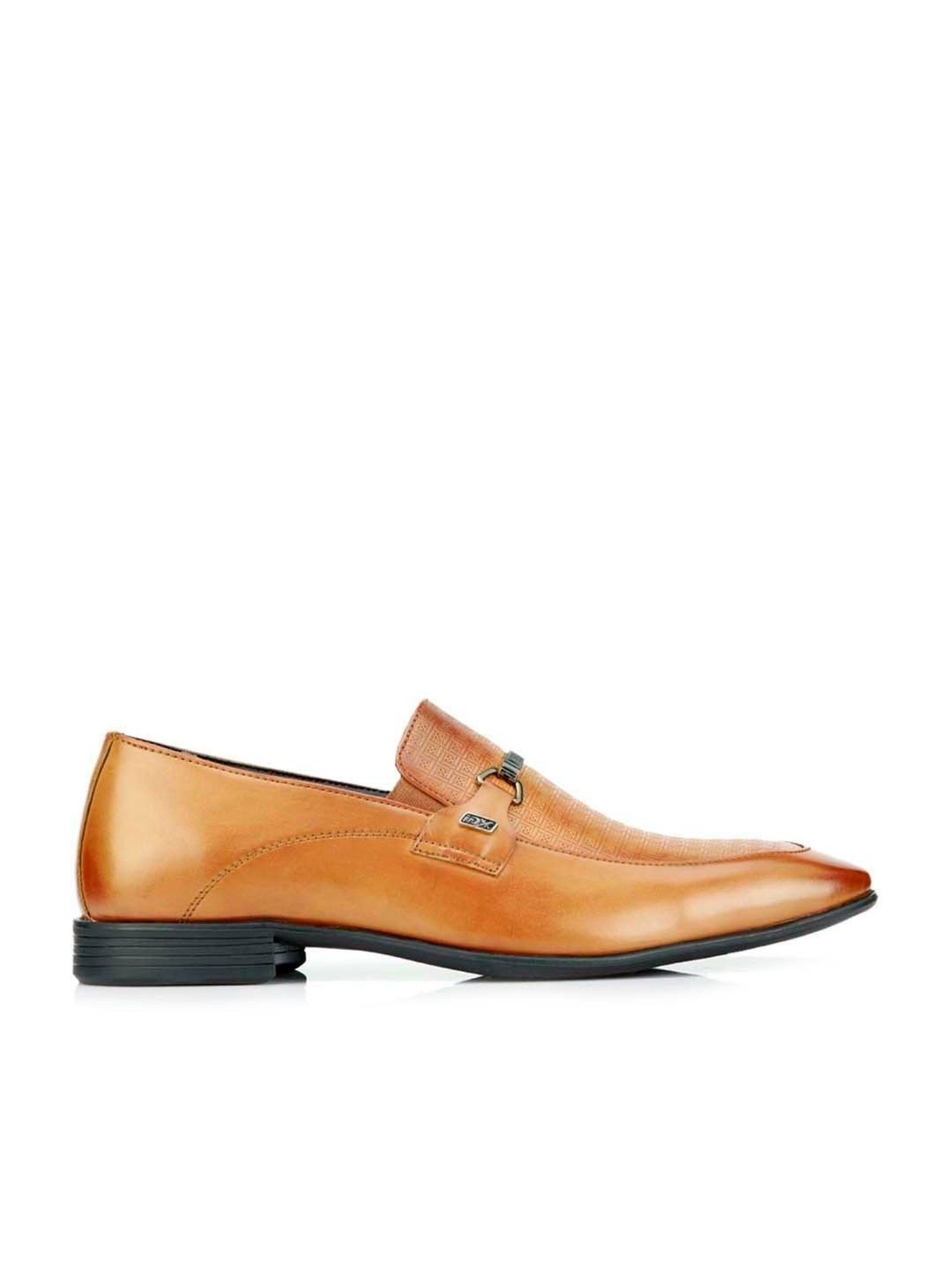 ID Men's Tan Formal Loafers
