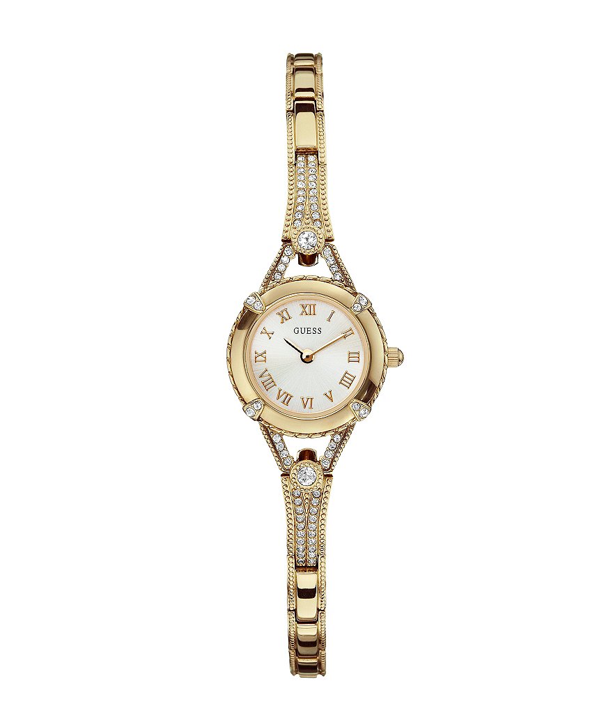 Guess Petite Goldtone Dress Watch