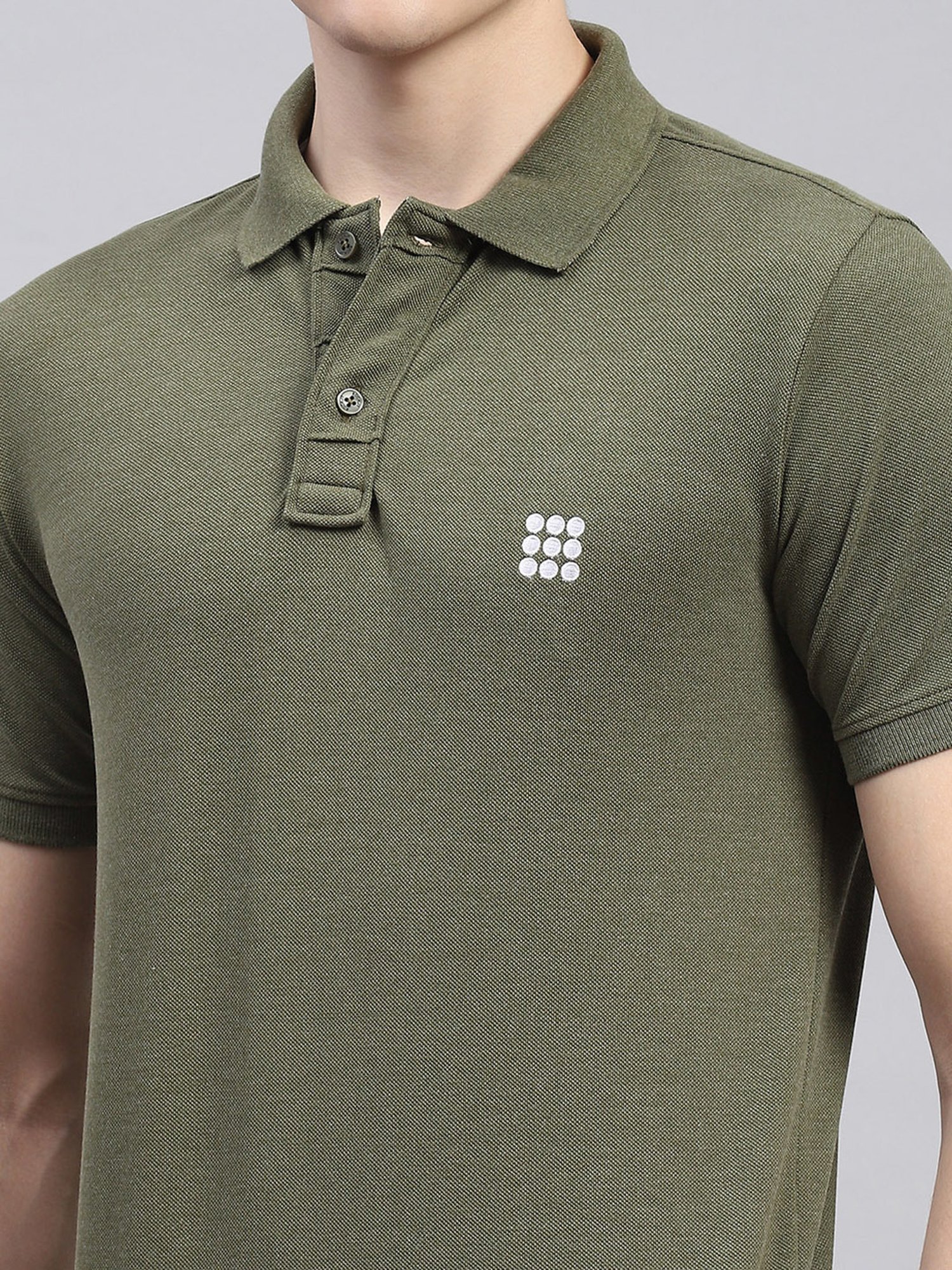 Rock.it Olive Smart Fit Polo T-Shirt