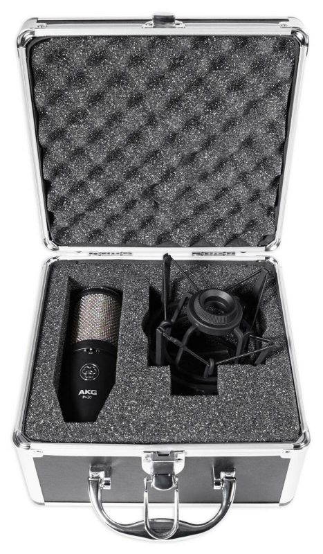 AKG P420 Studio Condenser Recording Podcasting Microphone Dual Capsule Mic