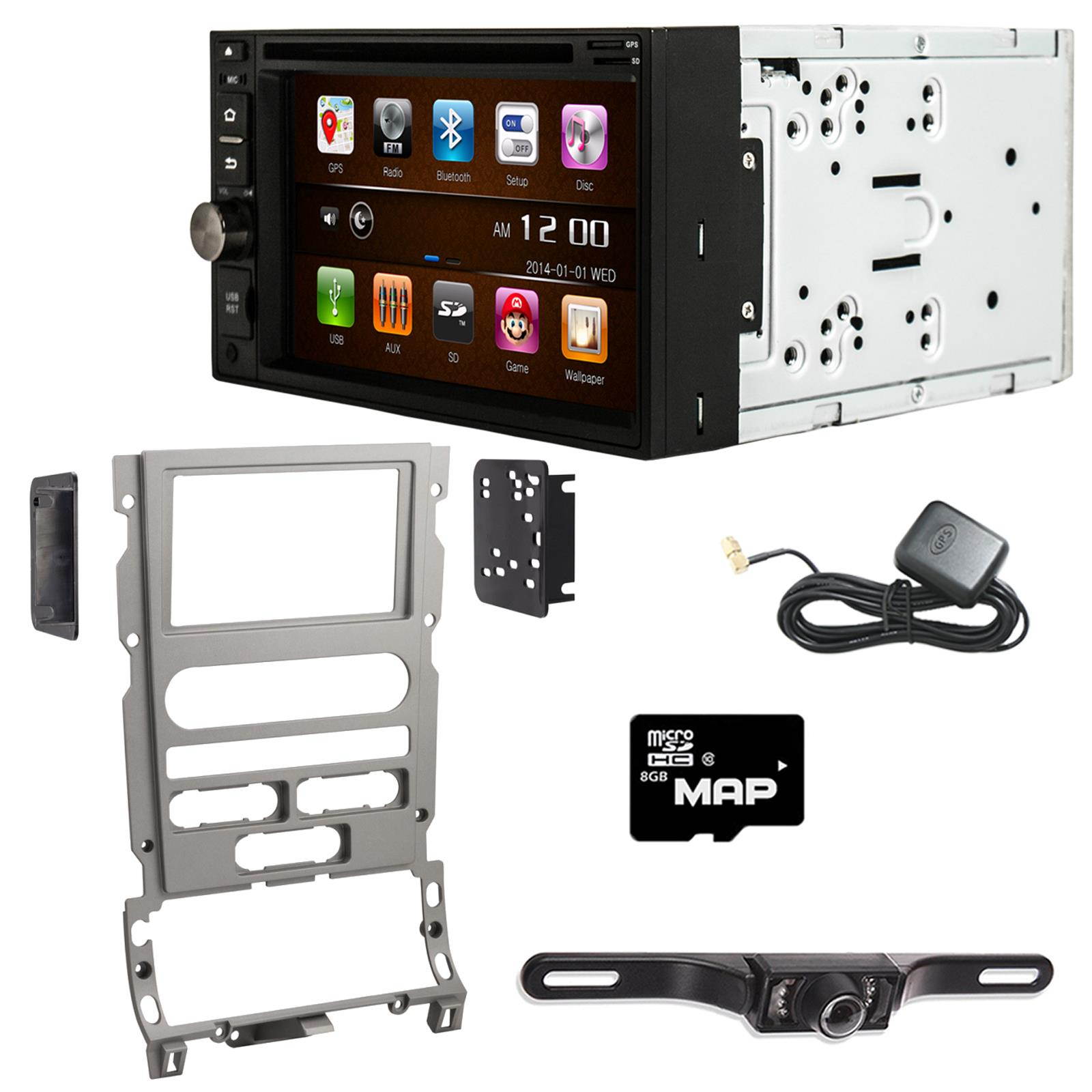 Otto Navi S-Series DVD GPS Navigation Multimedia Radio and Dash Kit for Lincoln Navigator 4x4 2007-2014 with back up camera and extra