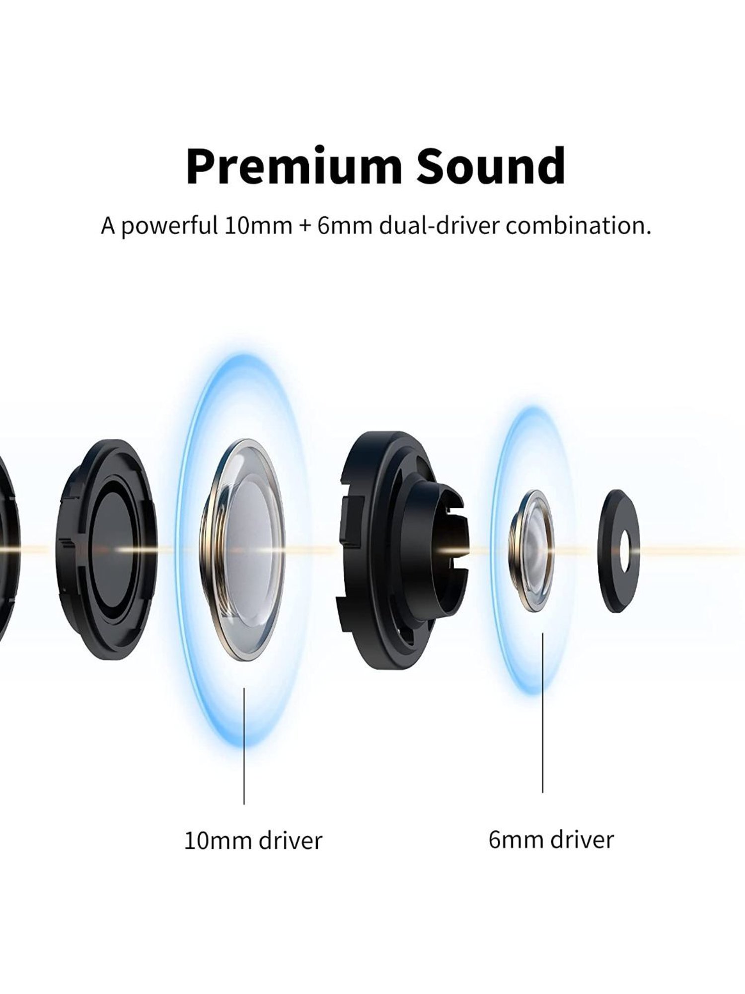 Edifier W240TN True Wireless Noise Cancellation In-Ear Headphones (White)