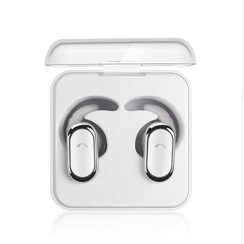 DPRUI tws wireless headphones with Charging Box Wireless Stereo Earbud In-ear Earphone Bluetooth headphones for a mobile phone (White)