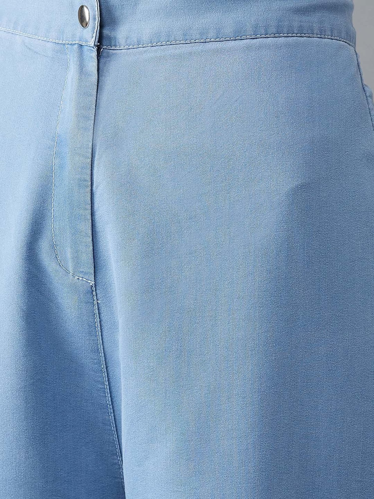 KENDALL + KYLIE Black Mid Rise Bootcut Pants